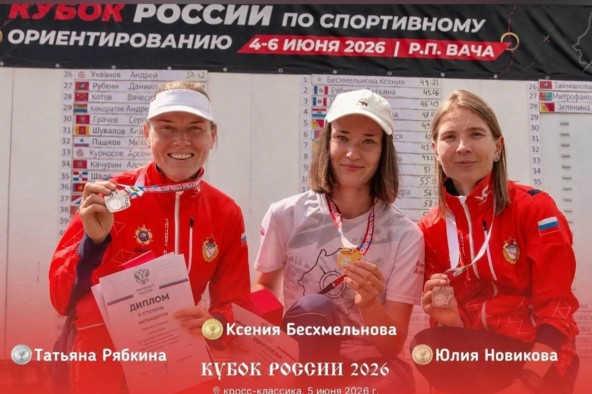 Новгородтық бағдарлау спортшылары Ресей кубогында жақсы өнер көрсетті